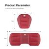 Car Soft Cushion Ice Silk Seat Cover Cushioning Accessories For Chevrolet Corvette Montana TrailBlazer Silverado Traverse Camaro
