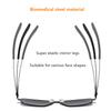 ELIAS-1 Germany Design Sunglasses Men Ultralight Stainless Biological Steel Classic Sunglass Women Outdoor Driving Sun Glasses