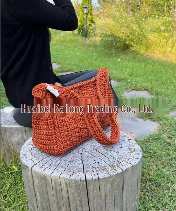 4mm Cotton-Polyester Crochet Cord for DIY Hand-Knitted Bags and Weaving