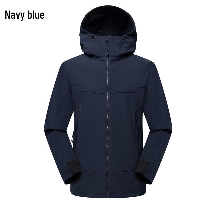 

Унисекс ветровка в стиле птицы: Ветрозащитная, водонепроницаемая куртка софтшелл для пеших прогулок и спорта, идеально подходит для весны и осени. XXXL темно-синий