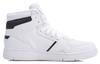 Li Ning Slip Resistant, Abrasion Resistant, Lightweight High Top Skateboard Shoes Women's White Black AGCN358-3