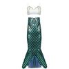 S-XXL Halloween Mermaid Costume Cosplay Clothes, Nightclub Sexy Hip-wrapped Female Fish Princess Dress
