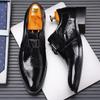 Spring Autumn Leather Business Men's Dress Shoes Fashion Soft Sole Men Derby Shoes Designer Casual Luxury Wedding Shoes Male