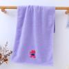 Cartoon Embroidery Pure Cotton Towel Couple Face Towel Cartoon Cat Full Cotton Face Towel Hand Towel Full Cotton Face Towel
