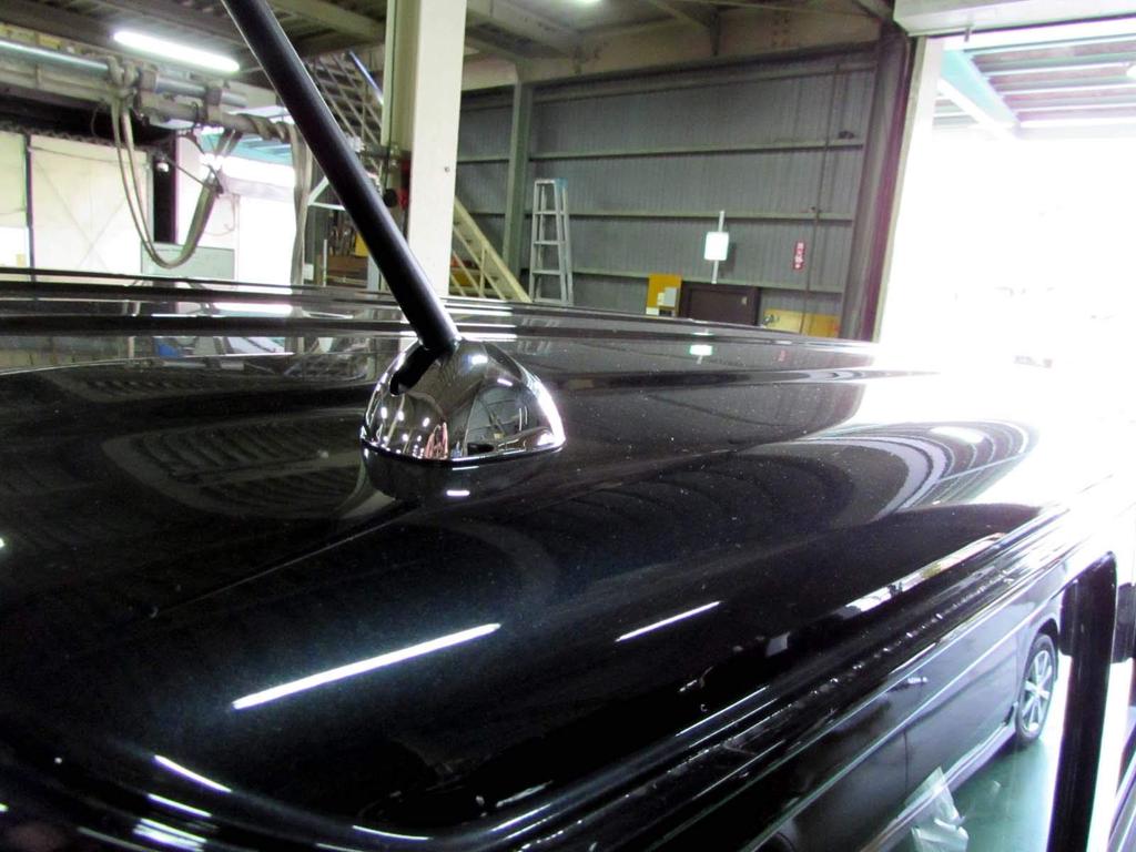 BRIGHTZ Flare Wagon MM53S Verchromte Antennenabdeckung Typ G MM53 MM M53 53 Flare Wagon 32515 [ANTENNA-029]