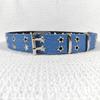 Adjustable Star Waist Belt with Star Silver Studs Detailing for Rock Music Lover Festivals and Nightclubs Waistband