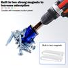 Aluminum Alloy Magnetic For Ring Magnetizer For 6 35mm Screwdriver Bits To Enhance Magnetism And Assist Screw Holding In For Electric Screwdrivers