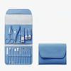 Nail Clipper Set, 16-piece Nail Clipper Tool Bag, Home Nail Trimming, Nail Art, Exfoliation Tools, Lightweight and Portable Care