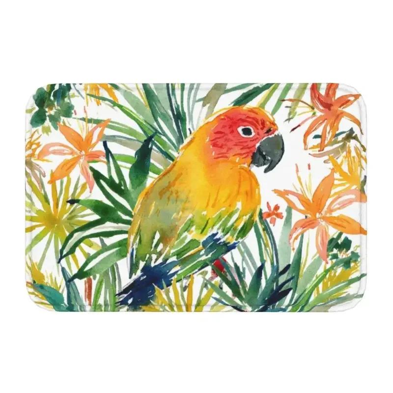 Cute Cartoon Chick Floor Mat - Fun and Colorful Design for Home Entrances, Perfect for Kids' Rooms and Farmhouse Décor