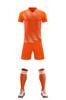 Set Maglia da Calcio Traspirante Asciugatura Rapida Manica Corta Abbigliamento da Calcio Studenti Scuola Primaria Allenamento Partita Divisa di Squadra Versione Giocatore