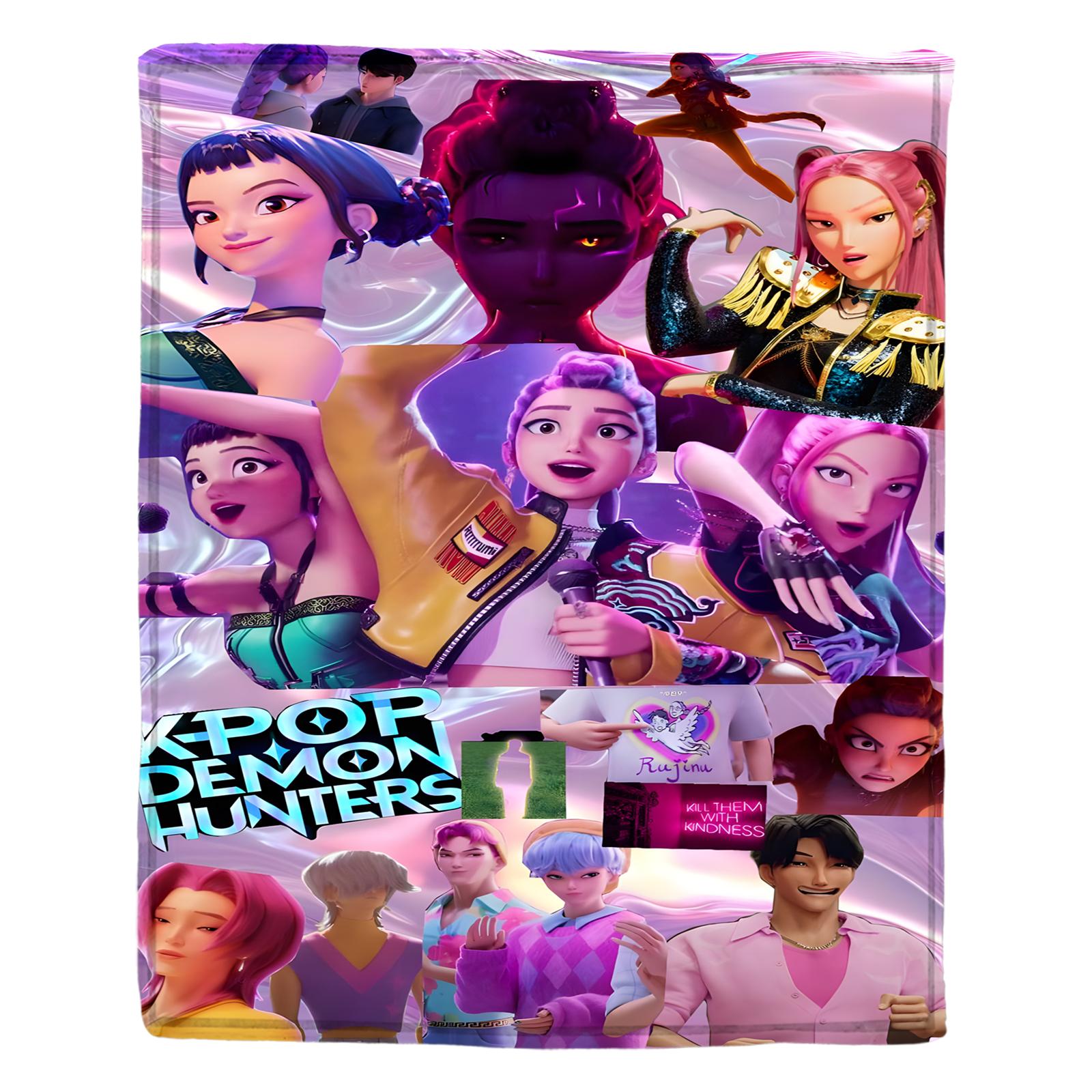 

Фланелевое цифровое печатное одеяло, кондиционер, одеяло для дивана, подарок для девочки One Size