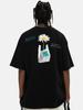 Little Daisy Graphic T-Shirt Unisex Trendy Couple Cotton Print Trend Hip Hop Loose Short Sleeves Unisex Clothing Oversized T Shirt
