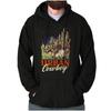 Cool Vintage Distressed Western Urban Cowboy Hoodie Hooded Sweatshirt Men Women