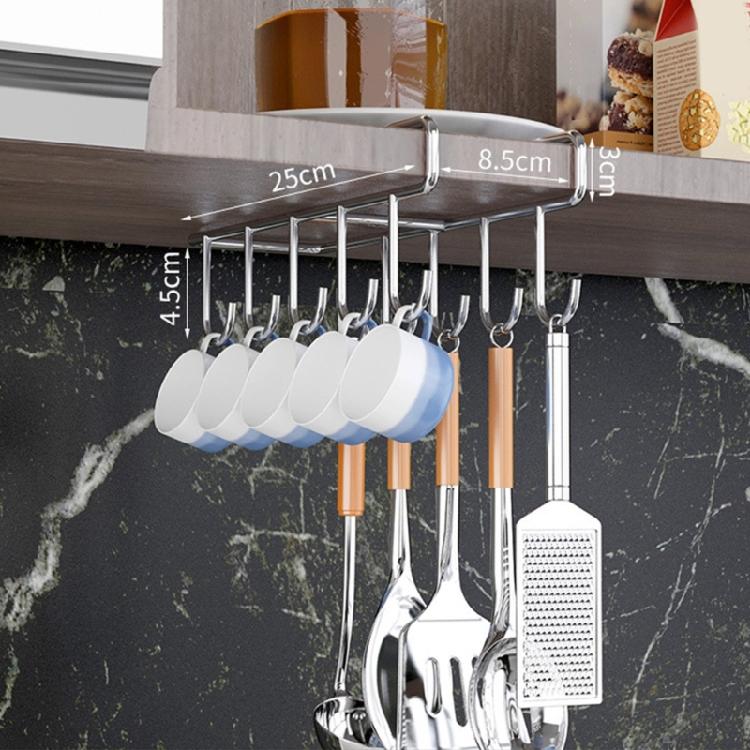 Space Saving Kitchen Wall Mount Rack For Pot Lid Storage Stainless Steel Hook Shelf With Strong Load Capacity