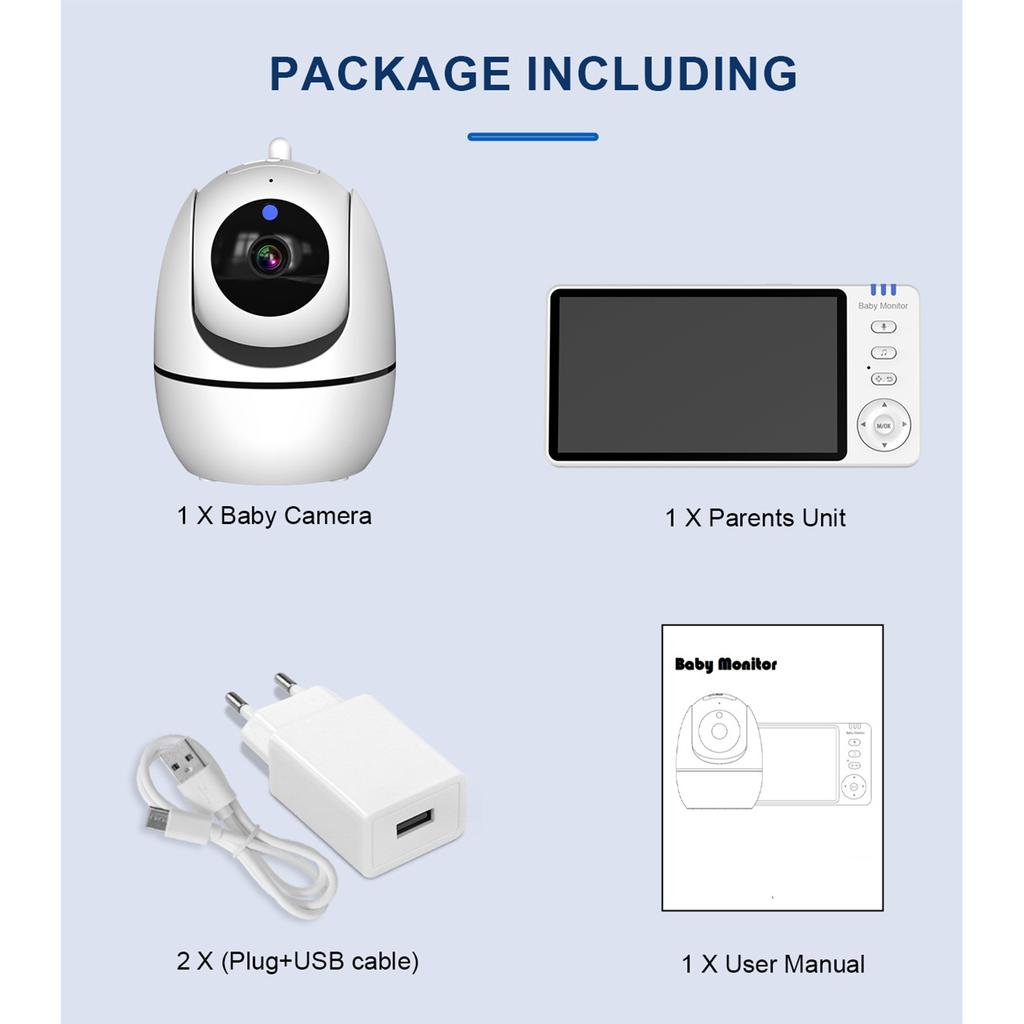 babymonitor-Babysitter Baby Monitor Infant Surveillance Device