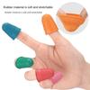 5PCS Rubber Finger Protectors Reusable Flexible Tips Protect Fingertips For Crafts Office Home Paperwork Sewing Cutting Counting