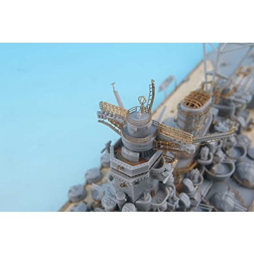 Pit Road 1/700 Scale Upgrade Parts for Ship Models - Japanese Navy Battleship Yamato Final Edition, Genuine Upgrade Parts Set, Plastic Model Parts GB7