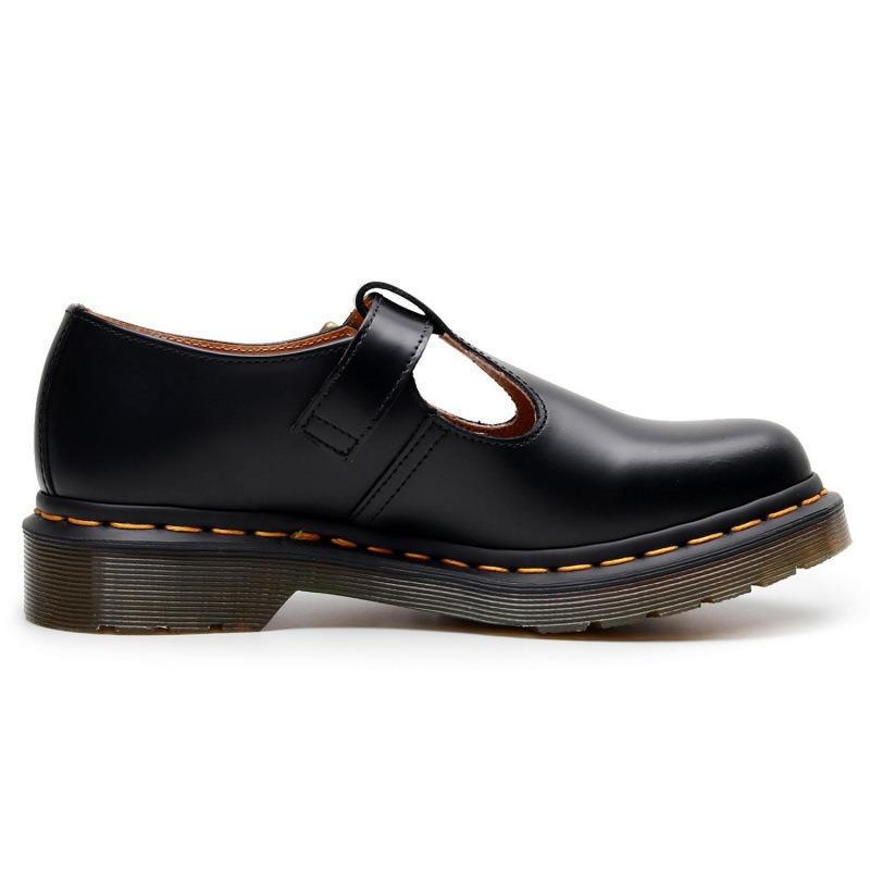 Text strip Mary Jane shoes genuine leather, low-top small leather shoes women's fashion student