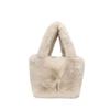 Elegant Plush Women's Handbag: Trendy, Fashionable, Versatile Autumn/Winter Bucket Bag