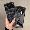 Marvel Spiderman Coolt Telefonfodral för Apple iPhone 16e 15 16 14 Plus 13 Mini 12 13 11 17 Pro Max 17 Air XS Max 7 8 Mjukt Fodral