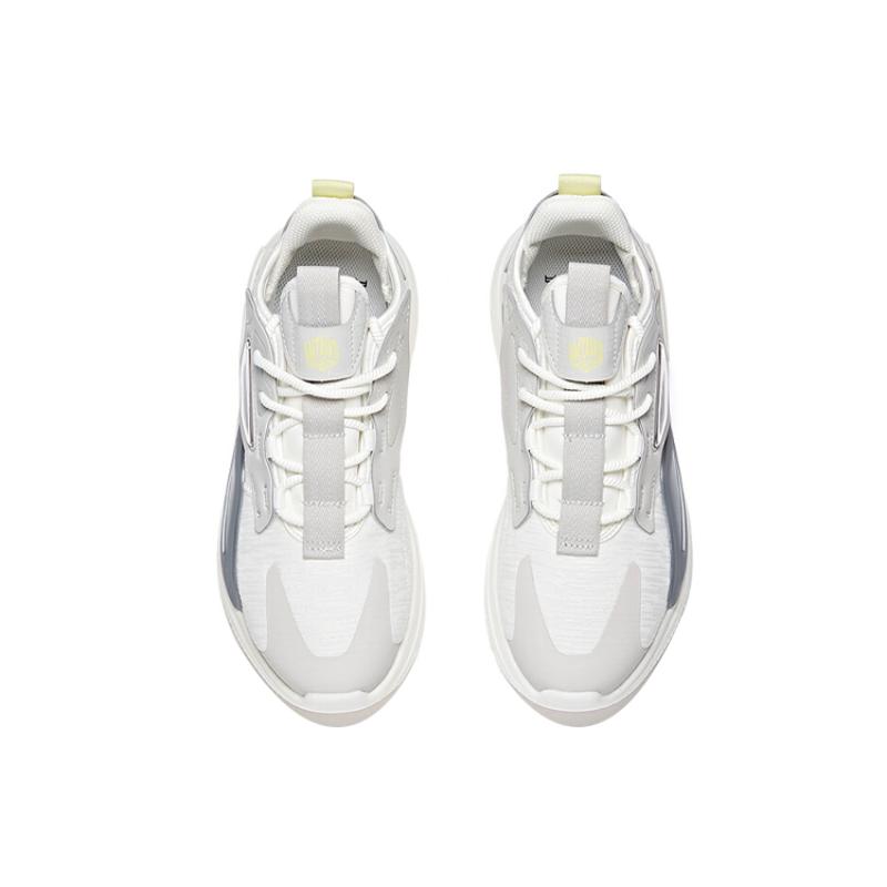Anta Low-Top Running Shoes Women's White Gray Sneakers