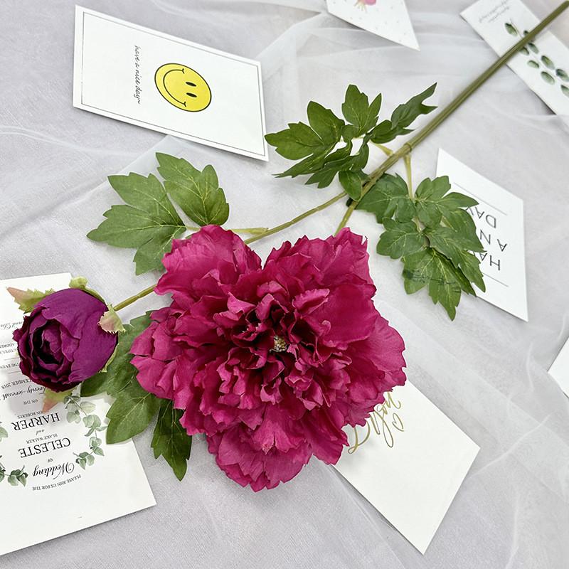 Silk Peony Wedding Aisle Decoration Flowers For Home And Event Decor