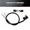 For Ducati Front Brake Master Cylinder MicroSwitch Sensor Brake Light Switch for Panigale Streetfighter Supersport Multistrada