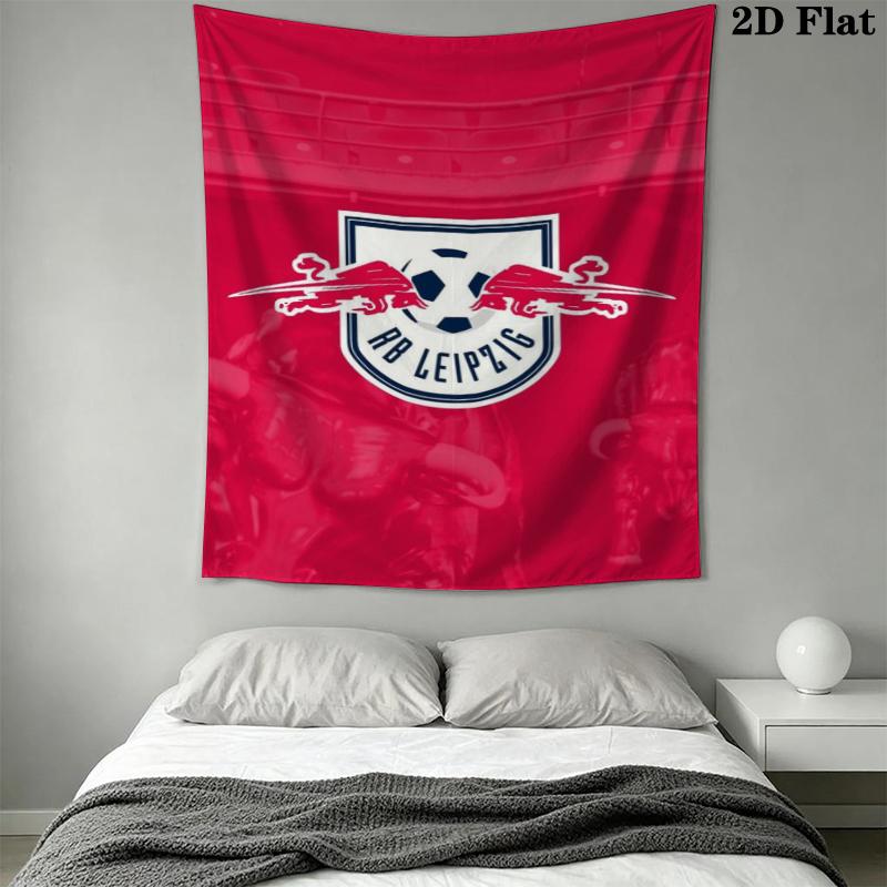 RB Leipzig Wall Tapestry Aesthetic Wall Hanging Printed Fabric Blanket Decorative Tapestries for Bedroom Living Room Home Decor