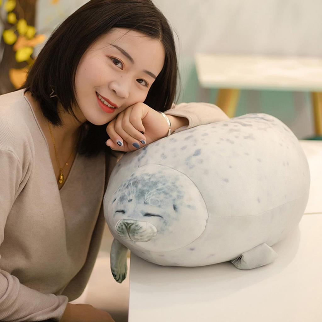 20CM Fat Plush Foca Gorda Seal Toy Stuffed Animal Foca Guatona Peluche Soft Doll Sleeping Pillow Cute Sea Lion Doll Gift