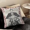 Vintage Movie Poster TV Film The Office Office Cushion Pillowcase Car Cushion Cover45X45CM Lumbar Pillowcase Sofa Pillowcover
