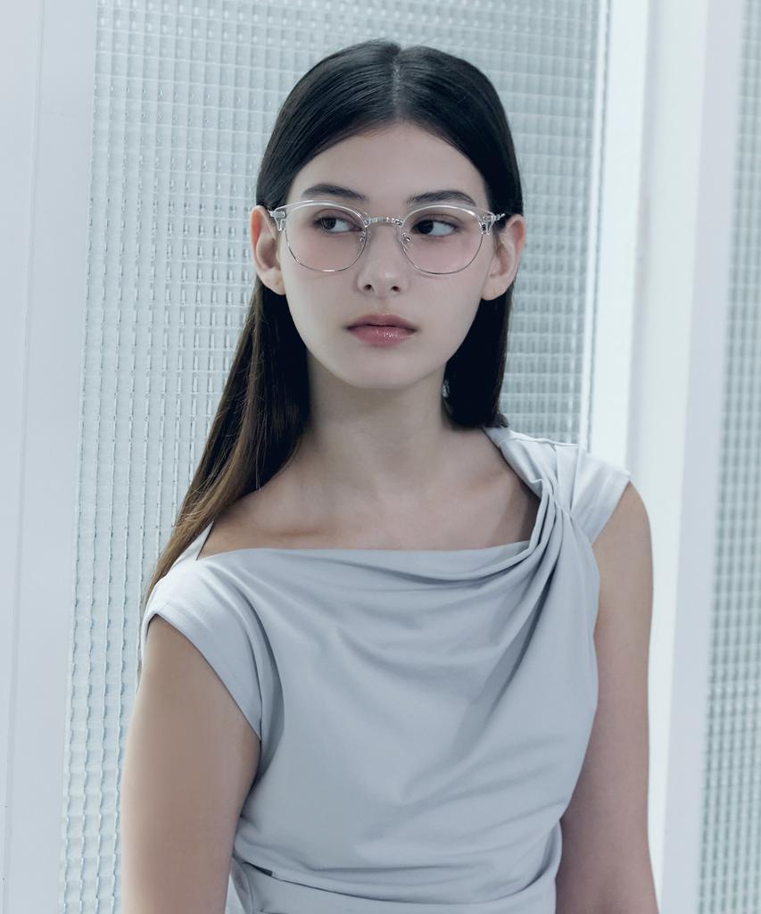 Oateu Alcott Glasses [Crystal]