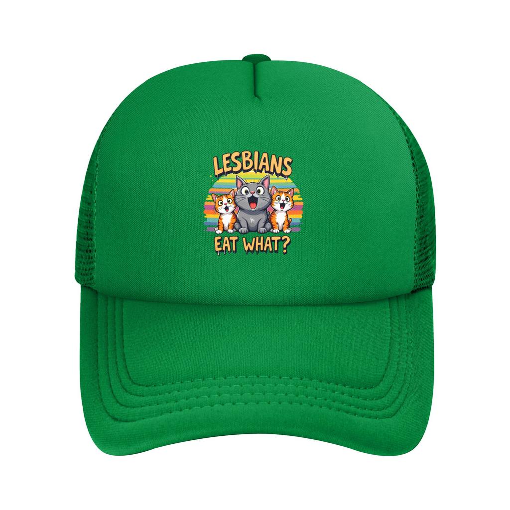 LGBT Rainbow Gay Pride Trucker Cap Unisex HipHop Mesh Baseball Caps Polyester Adjustable Golf Hats