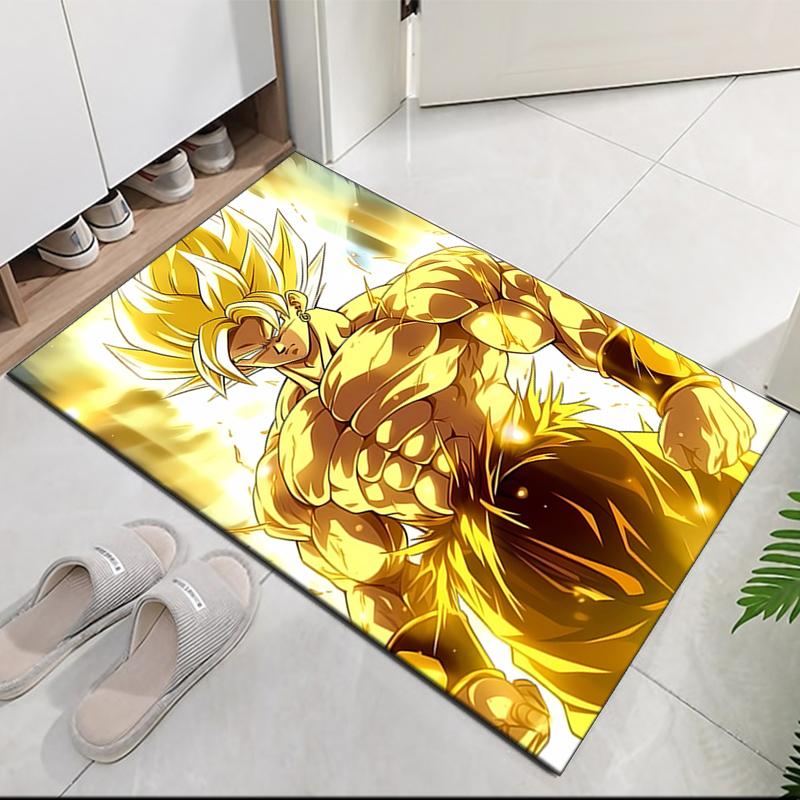 Dragon Ball Printed Carpet, for Office Chair Living Room Bedroom Kitchen Room Decor Gifts.