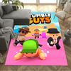 Stumble Guys: Fun Adventure Carpet Perfect for Foyer Decorate Room Playrooms Hallway Anti-slip Rug Decorate Offices Gift for Festivals