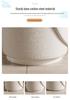 Modern Luxury Swivel Vanity Stool with Backrest: Solid Wood Makeup Chair