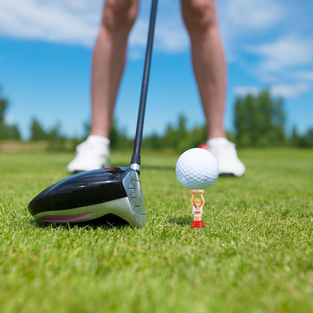 VANZACK Protective Tee Guard for Golf Tees, Long Tees, Plastic,