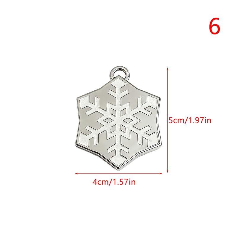 Christmas Tree Snowflake Stock Cosmetic Mirror Sliding Folding Mirror Girls Carry-On Mirror Unbreakable Compact Vanity Mirror
