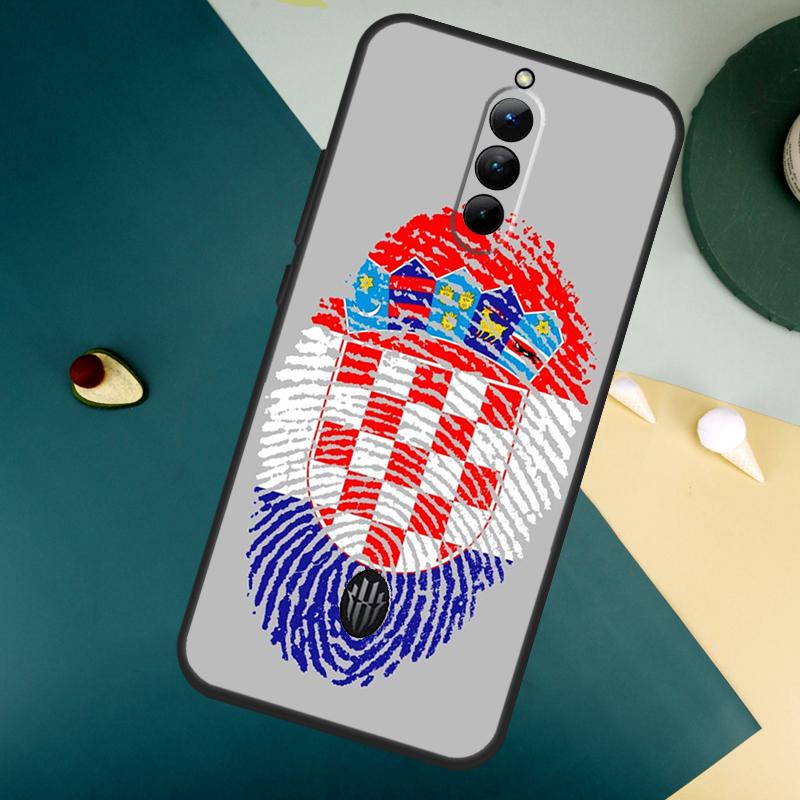 Croatia Flag For ZTE Nubia Red Magic 8 9 8S 9S 10S Pro Plus 10 Air 6S 7S 7 Pro Red Magic 11 Pro Plus Case
