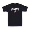 Maine US Flag Support Maine Pray For Maine Political Joke Vintage Men's Shirt