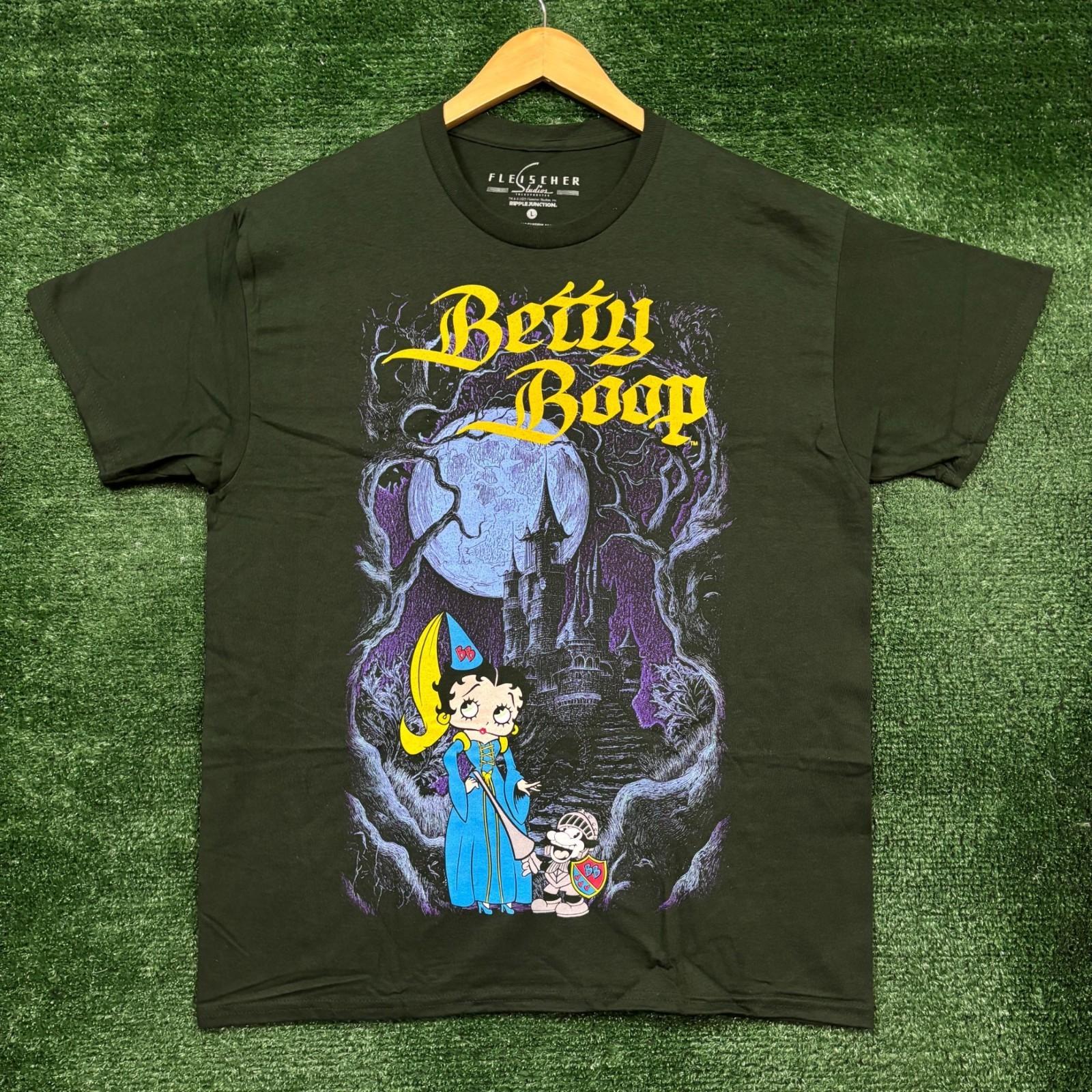Princess Betty Boop & Knight Pudgy by Fleischer Studios T-Shirt Size Large XL