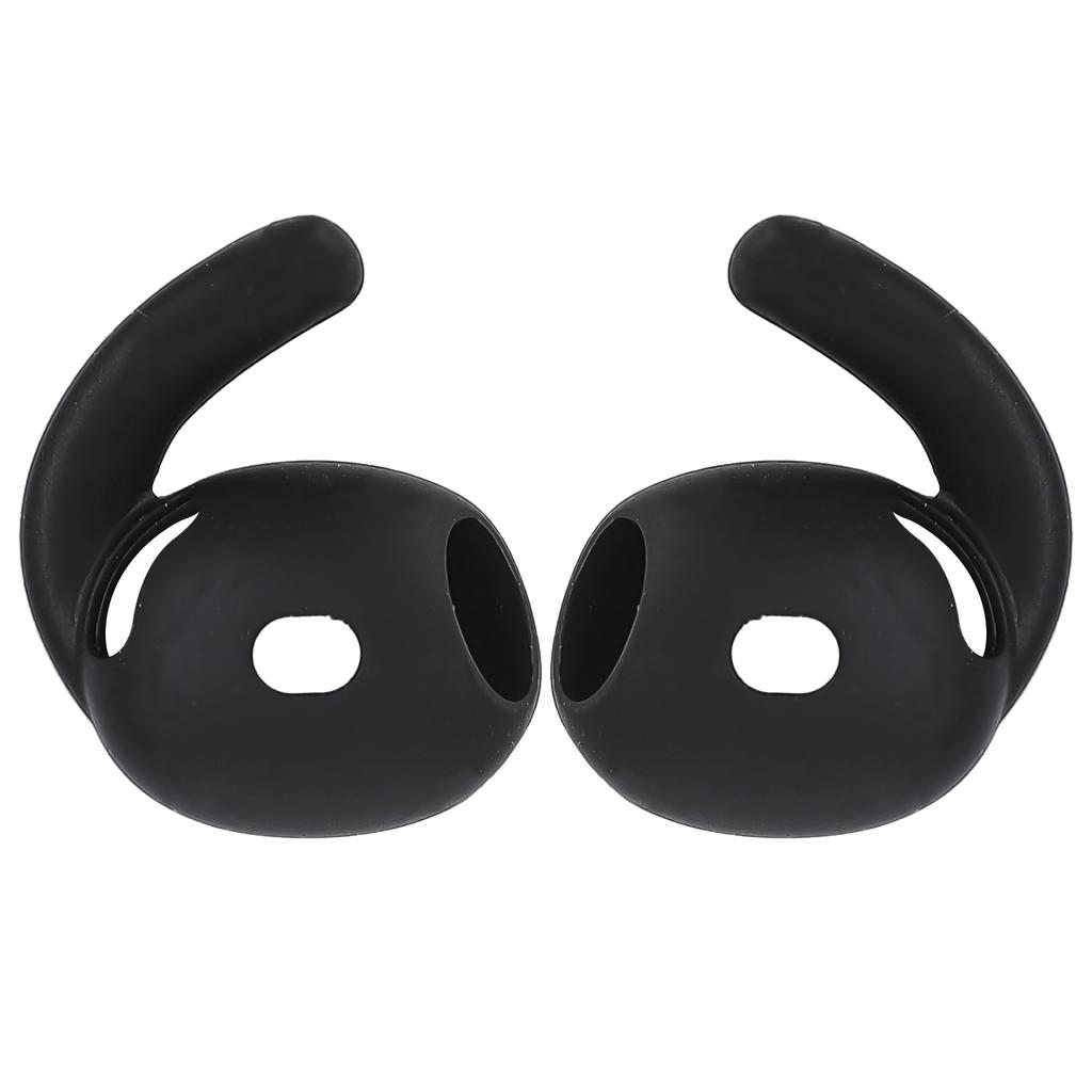 3/1Pairs Silicone Eartips Earhooks for Apple AirPods 4, Soft Anti-Lost Anti-Drop Earbuds Tips Replacement