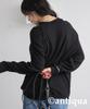 Antiqua Layered Knit Top One Size Black Women's YP-00134, 05,