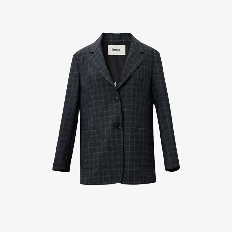 Blacknini Yin Waffle Set Piece Dyeing Mernu Wool Factory Brand Suit/Shorts