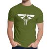 Round Neck The Last Of Us Fireflies Short Sleeve Graphic Print Unisex Soft Slim La