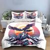 "Majestic Eagle Sunrise Elegance" Bedding Sets Duvet Covers Pillowcases(1* Duvet Cover 2* Pillowcases Without Duvet Insert)