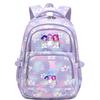 Anime Cartoon 26 Letter Print Backpack Campus Fashion Student Bag Large Capacity