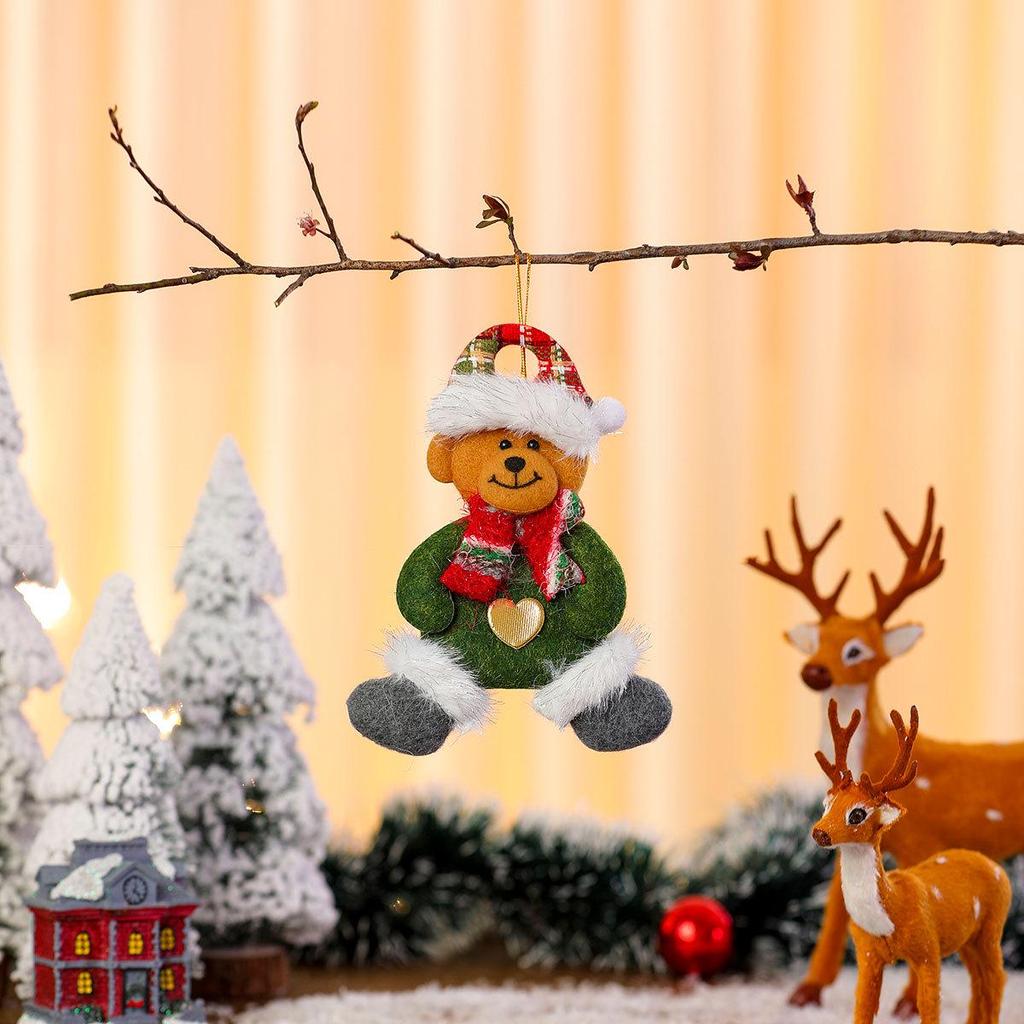 Colección de Colgantes de Muñecos de Tela Nuevos 2025: Adornos para el árbol de Navidad y pequeños regalos