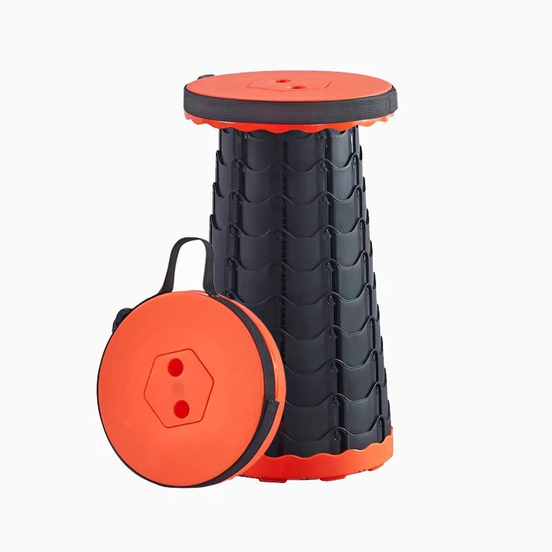 CE Certified Collapsible Stool with Round Modern Design for Garden Outdoor Use Portable Folding Paper Seat 12kg