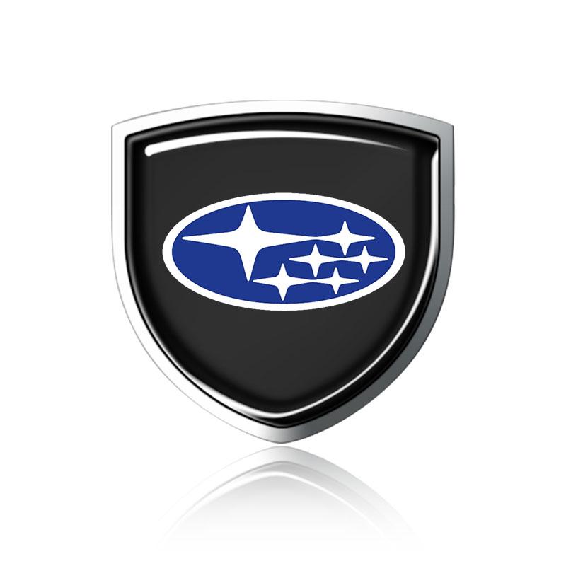1 buc Metal 3D Emblema Scut Ușă Auto Autocolant Insignă Caroserie Auto Styling Pentru Subaru STI BRZ Impreza Forester Legacy Outback Levorg Tribeca