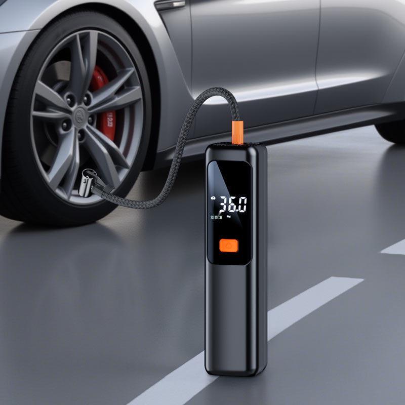 Portable High-Pressure Electric Car Tire Inflator